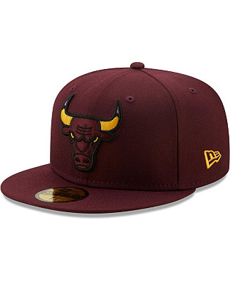 New Era Men's Maroon Chicago Bulls Color Pack 59FIFTY Fitted Hat - Macy's