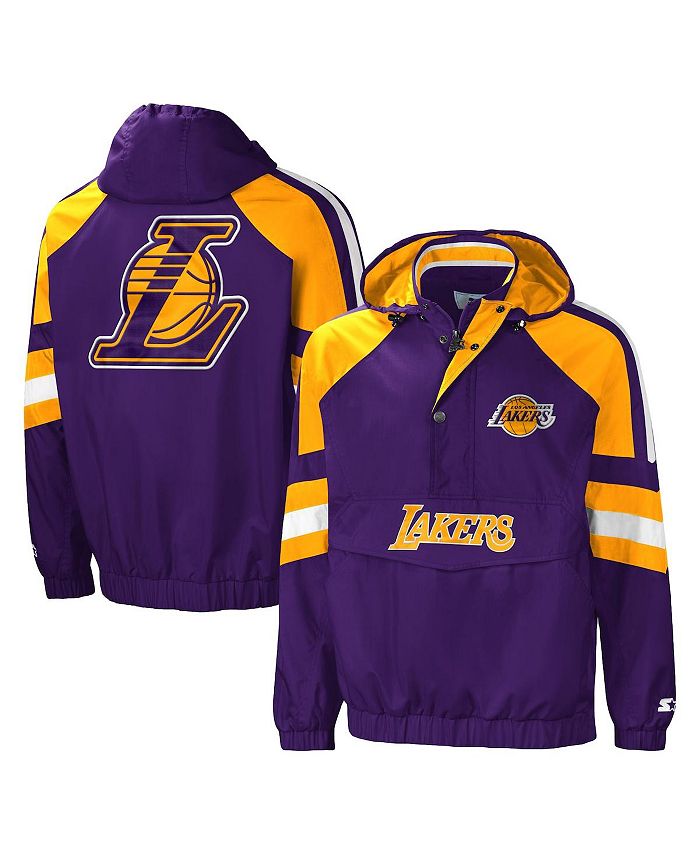 Lakers half outlet zip jacket