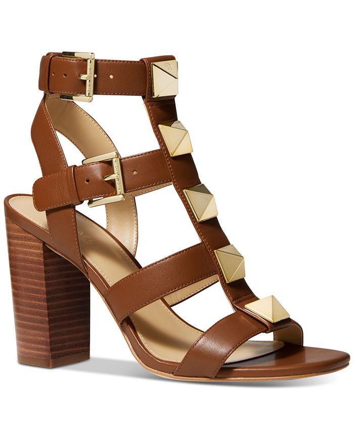 Michael Kors Women's Wren Gladiator Studded Dress Sandals & Reviews -  Sandals - Shoes - Macy's