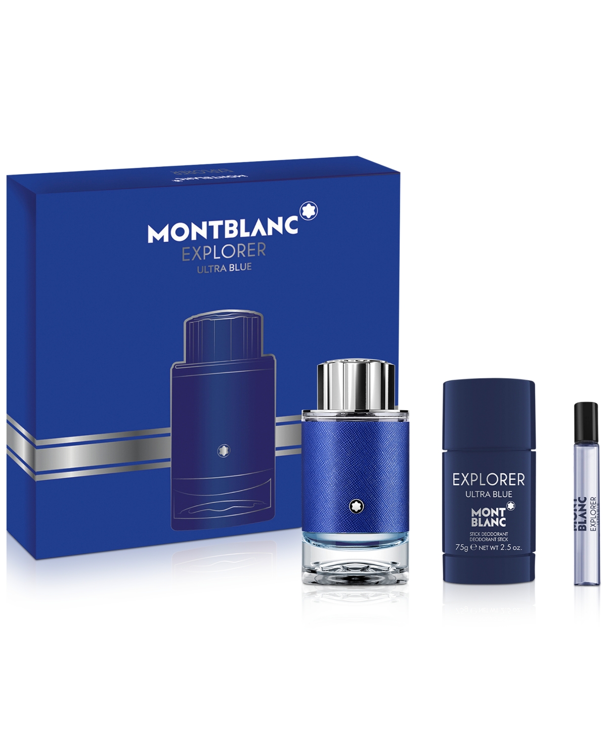 Montblanc Men's 3-pc. Explorer Ultra Blue Eau De Parfum Gift Set