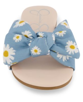 Little Girls Floral Sandal