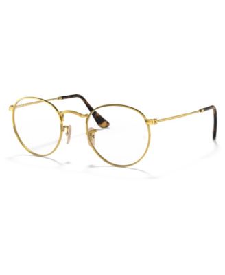 Ray ban round glasses men on sale