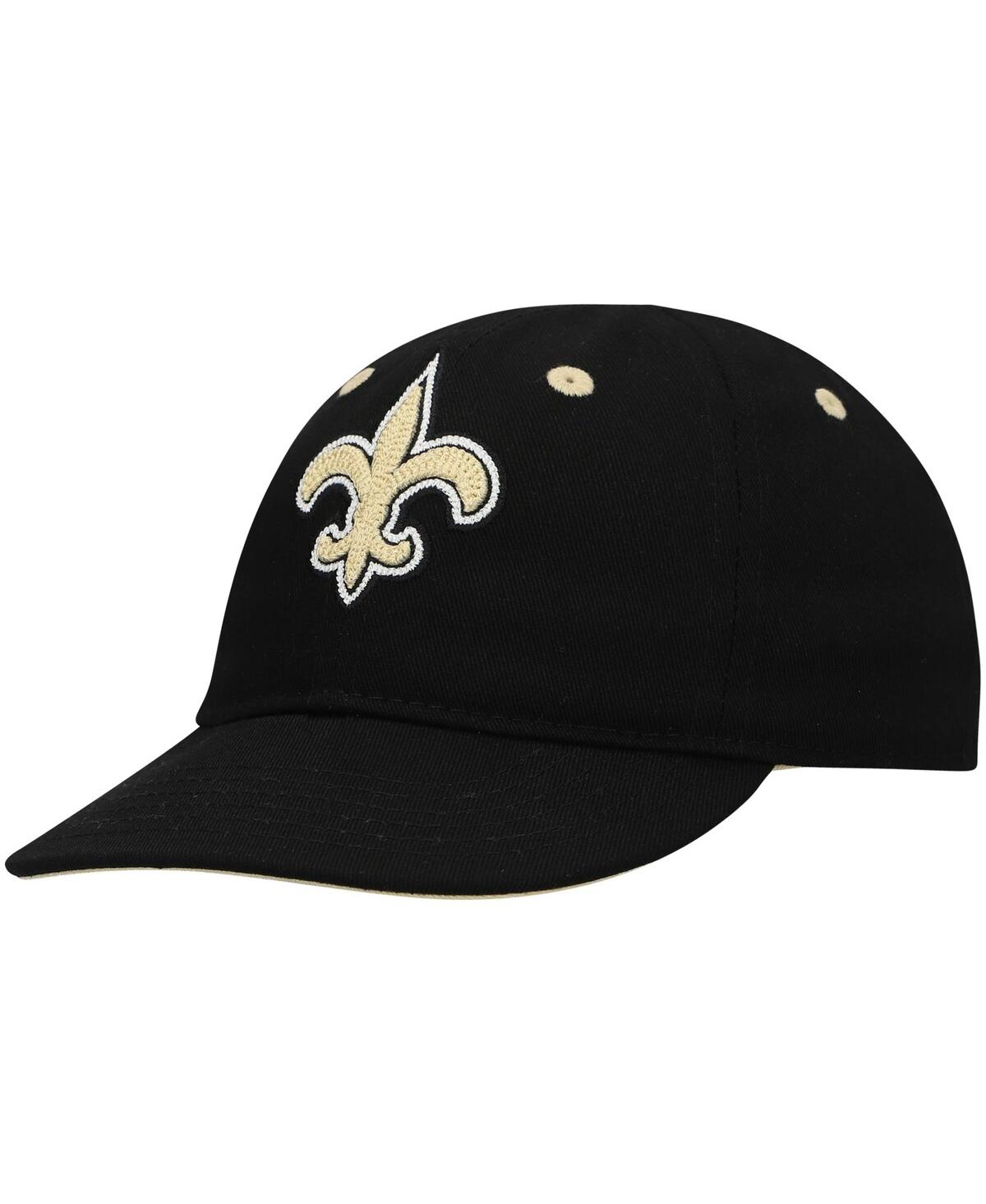 Outerstuff Newborn Infant Unisex Black New Orleans Saints Slouch Flex Hat In Black