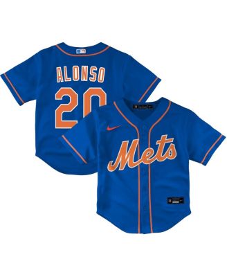 Youth Pete Alonso New York Mets Replica Black Jersey