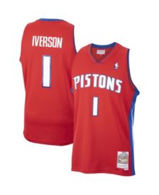 Mitchell & Ness Men's Detroit Pistons Rings Swingman Jersey - Macy's