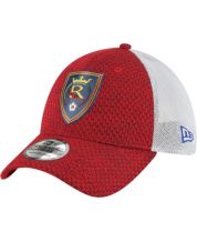 St. Louis City SC New Era Repeat Cuffed Knit Hat with Pom - Red