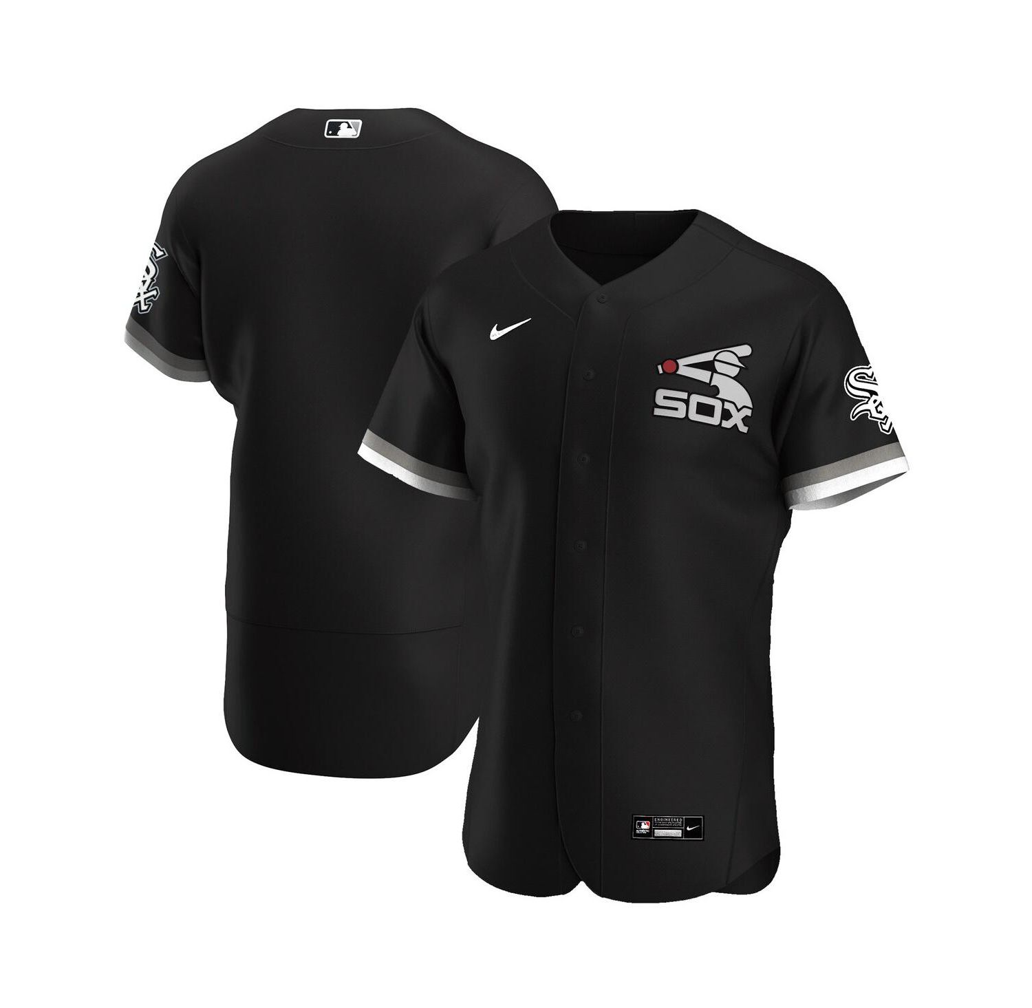 Men's Black Chicago White Sox Alternate Authentic Team Jersey