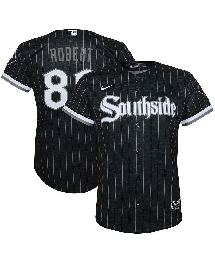 Luis Robert Chicago White Sox 2021 City Connect Replica Player Jersey -  Black/anthracite Mlb - Dingeas