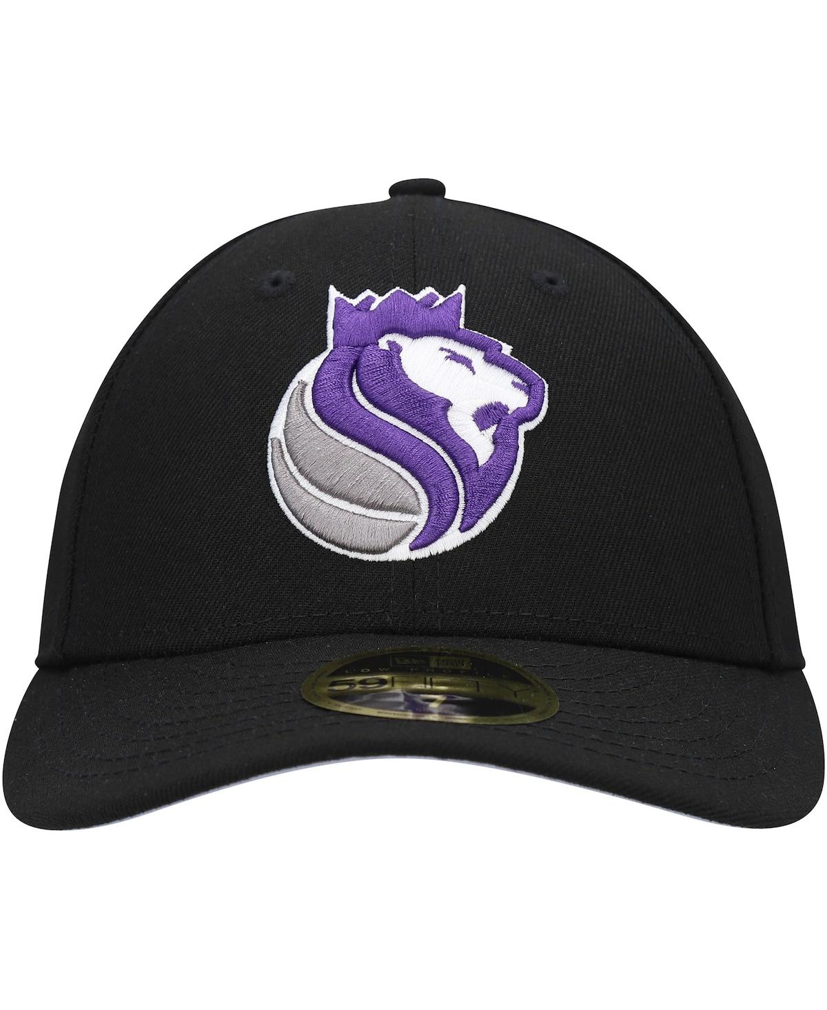 Men'sSacramento Kings Team Low Profile 59FIFTY Fitted Hat - Black