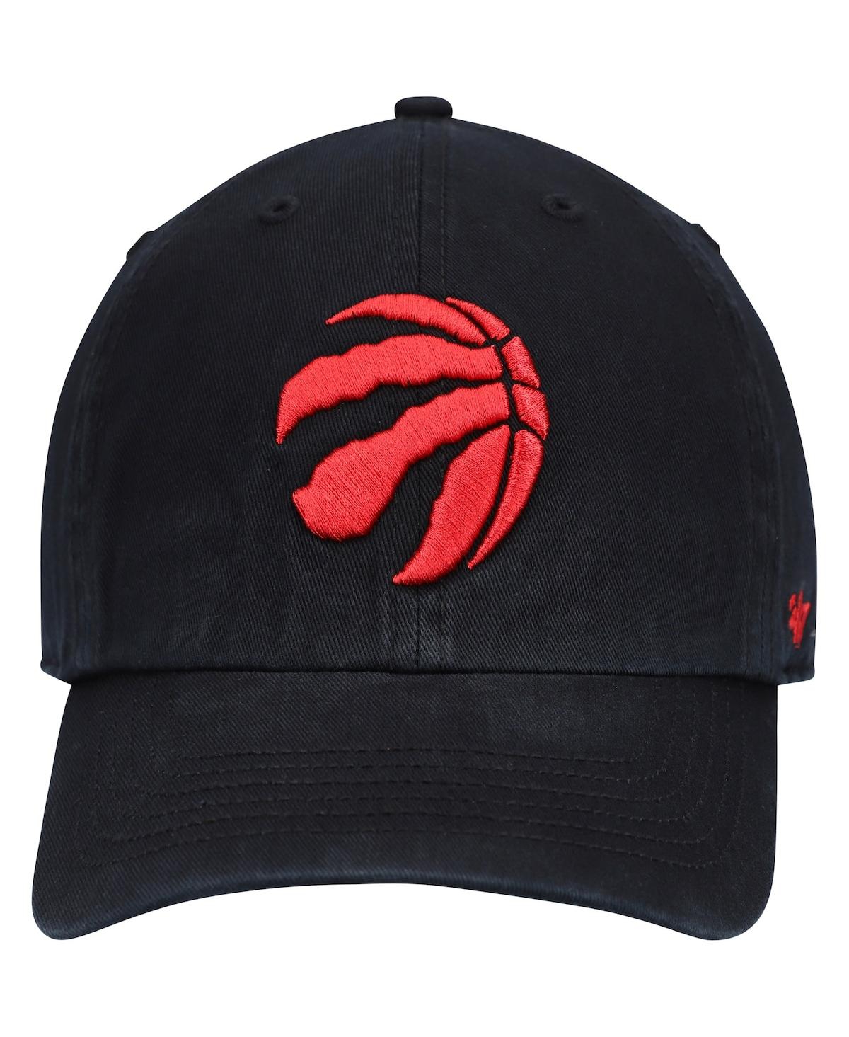 Men'sToronto Raptors Team Franchise Fitted Hat - Black