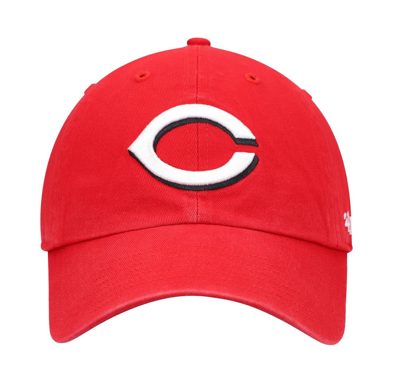 Men's Red Cincinnati Reds Home Clean Up Adjustable Hat