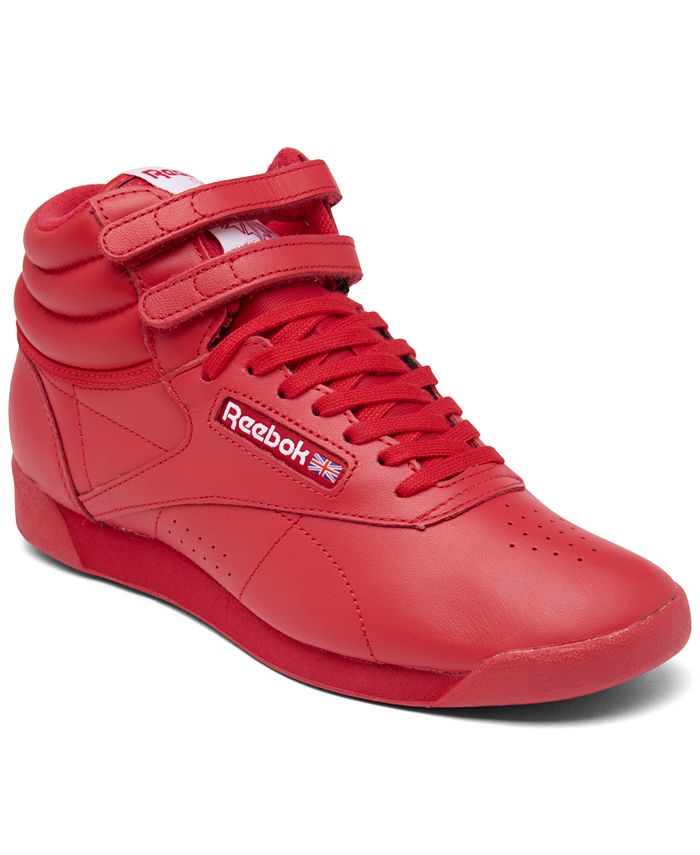 inteligencia Comercio vendedor Reebok Women's Freestyle High Top Casual Sneakers from Finish Line &  Reviews - Finish Line Women's Shoes - Shoes - Macy's