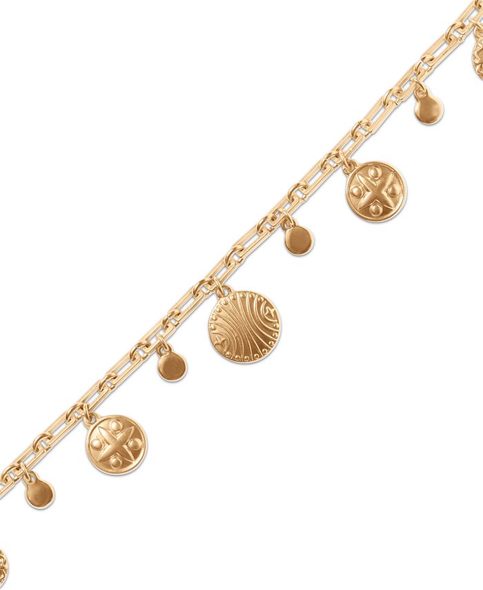 Macy's clearance coin bracelet