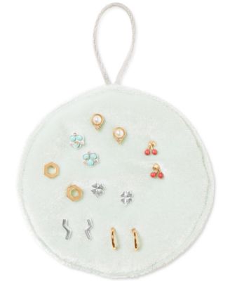 Imitation Pearl Mixed Stud Earrings 