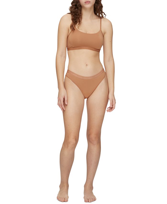 Calvin Klein Women's Form To Body Unlined Bralette QF6757 & Reviews - Bras  & Bralettes - Women - Macy's