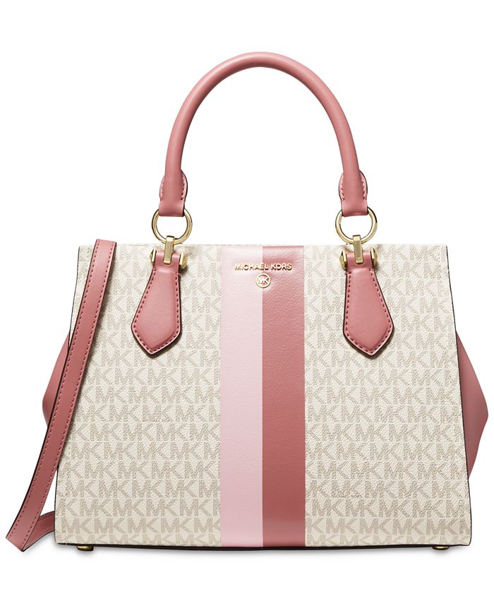 Michael Kors Signature Marilyn Medium Satchel & Reviews - Handbags &  Accessories - Macy's