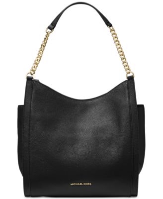 michael kors black purse macys