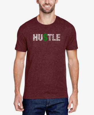 Men's Premium Blend Word Art Hustle T-shirt