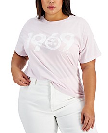 Trendy Plus Size 1969 Woodstock T-Shirt