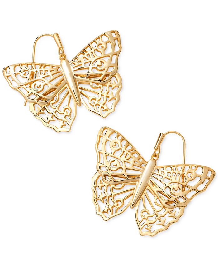 Kendra Scott Filigree Butterfly Drop Earrings & Reviews Earrings
