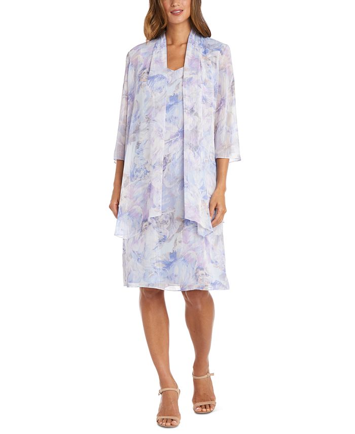 Macy's petite top jacket dresses