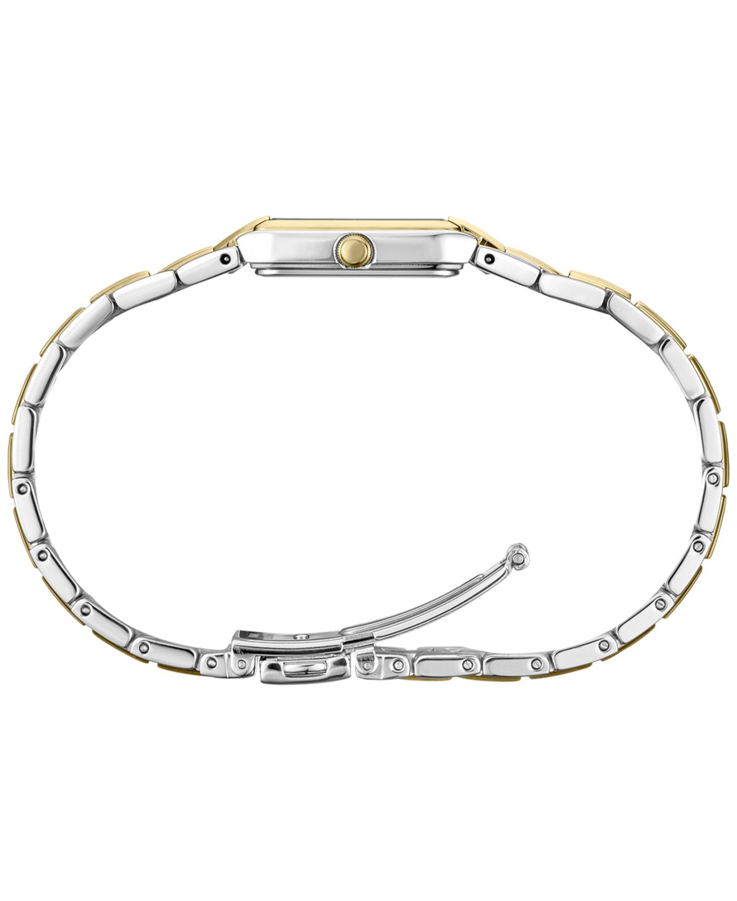 Women's Essentials Two Tone Stainless Steel Bracelet Watch 15mm