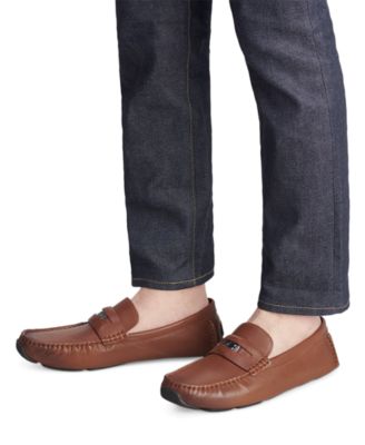 Men's C Coin Leather Driver