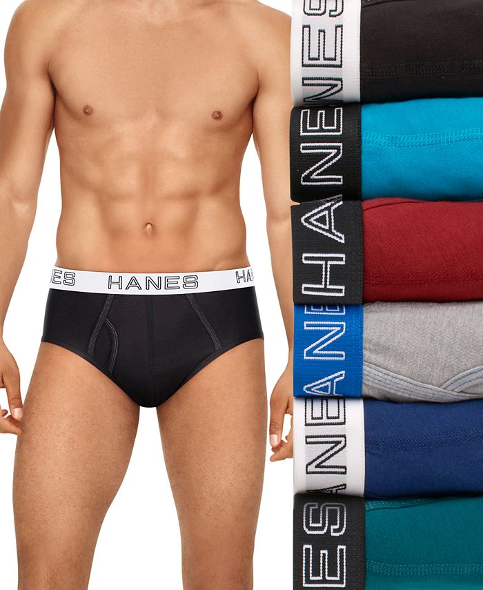 Hanes Men's Men's 6-Pk. Ultimate® Stretch Briefs - Macy's