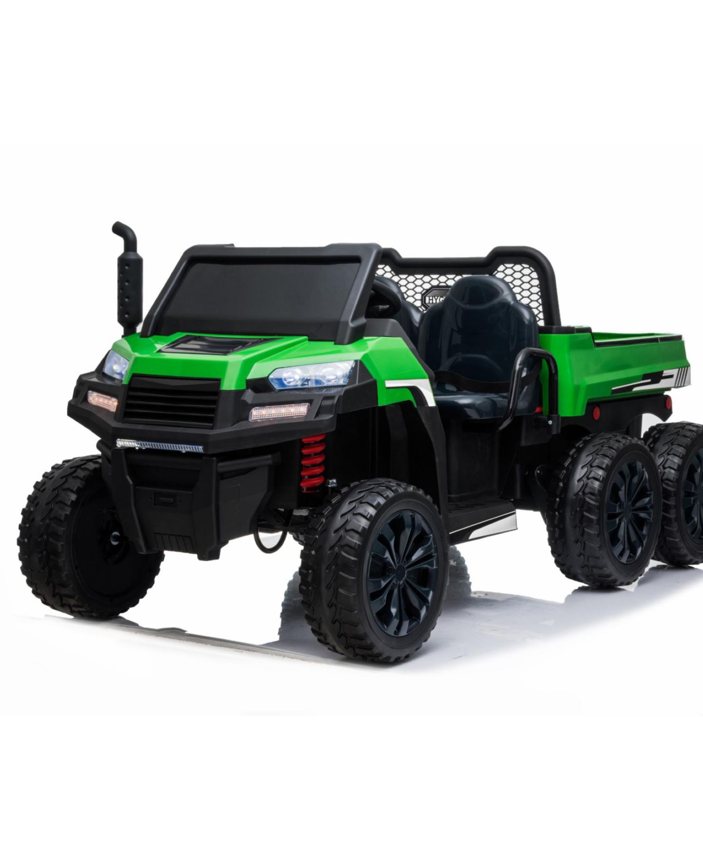 Детская игрушка Freddo 2-Seater Tractor Trailer Ride-On with Folding Trailer, 24V Battery, Ages 3+ — фото 1