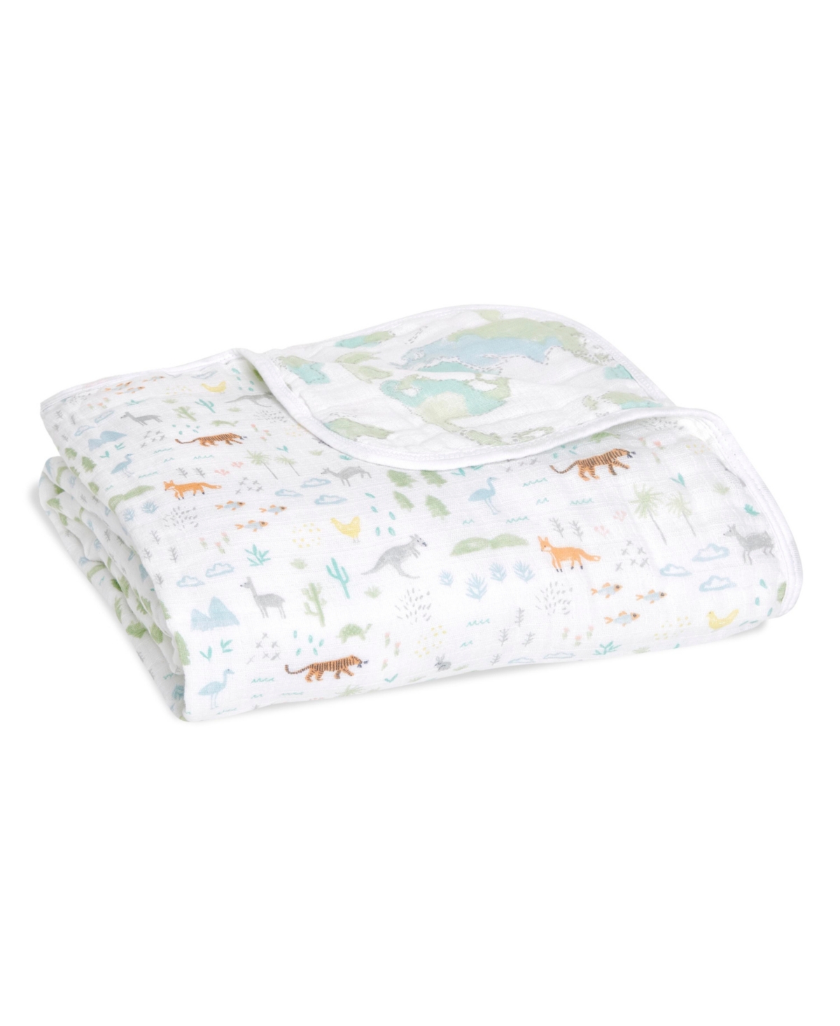 Aden By Aden + Anais Baby Boy Or Baby Girl Voyager Blanket In Multi
