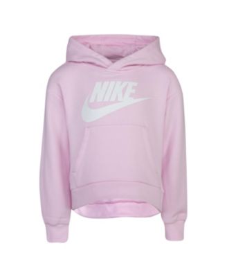 macy's pink nike hoodie