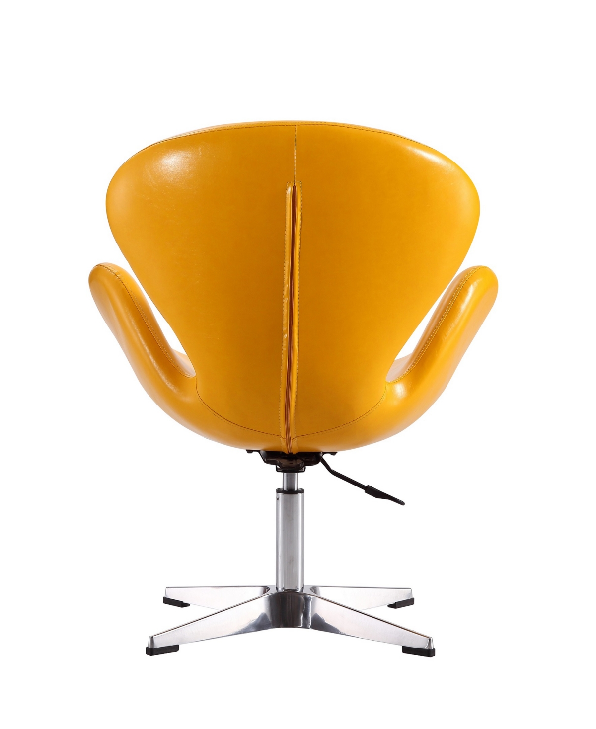 Manhattan Comfort Raspberry Adjustable Swivel Chair