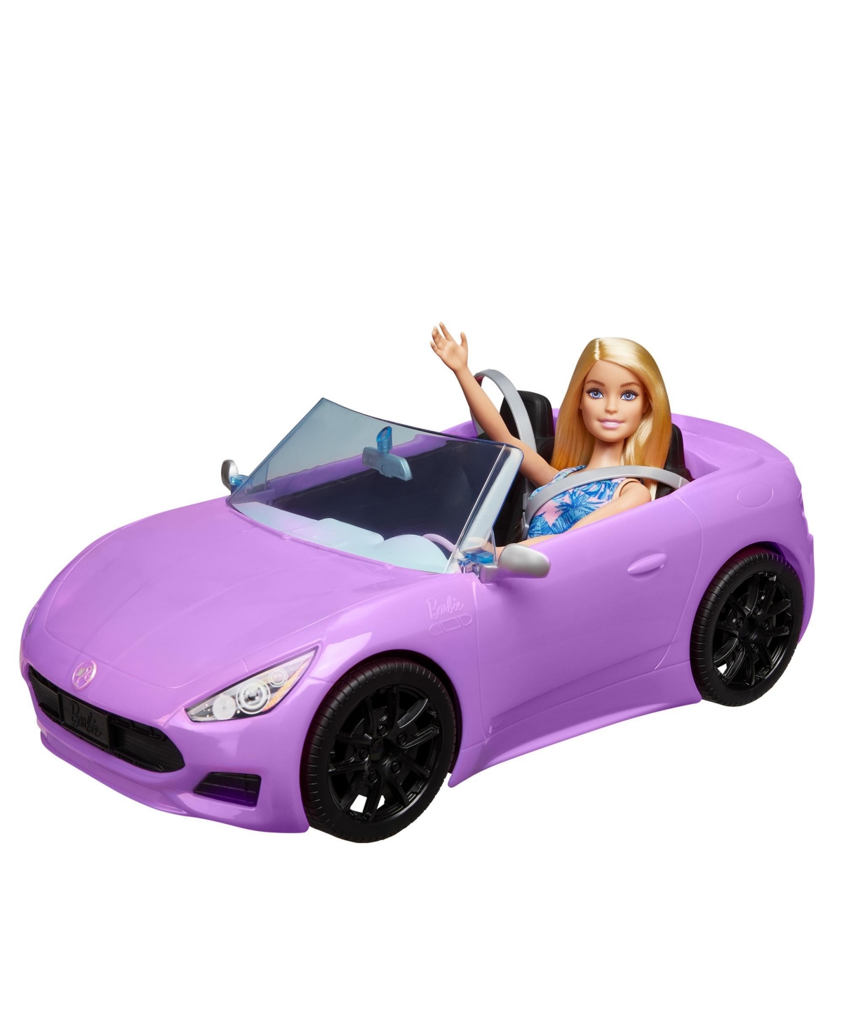 Barbie Doll With Vehicle, 2 Piece Set In Blue