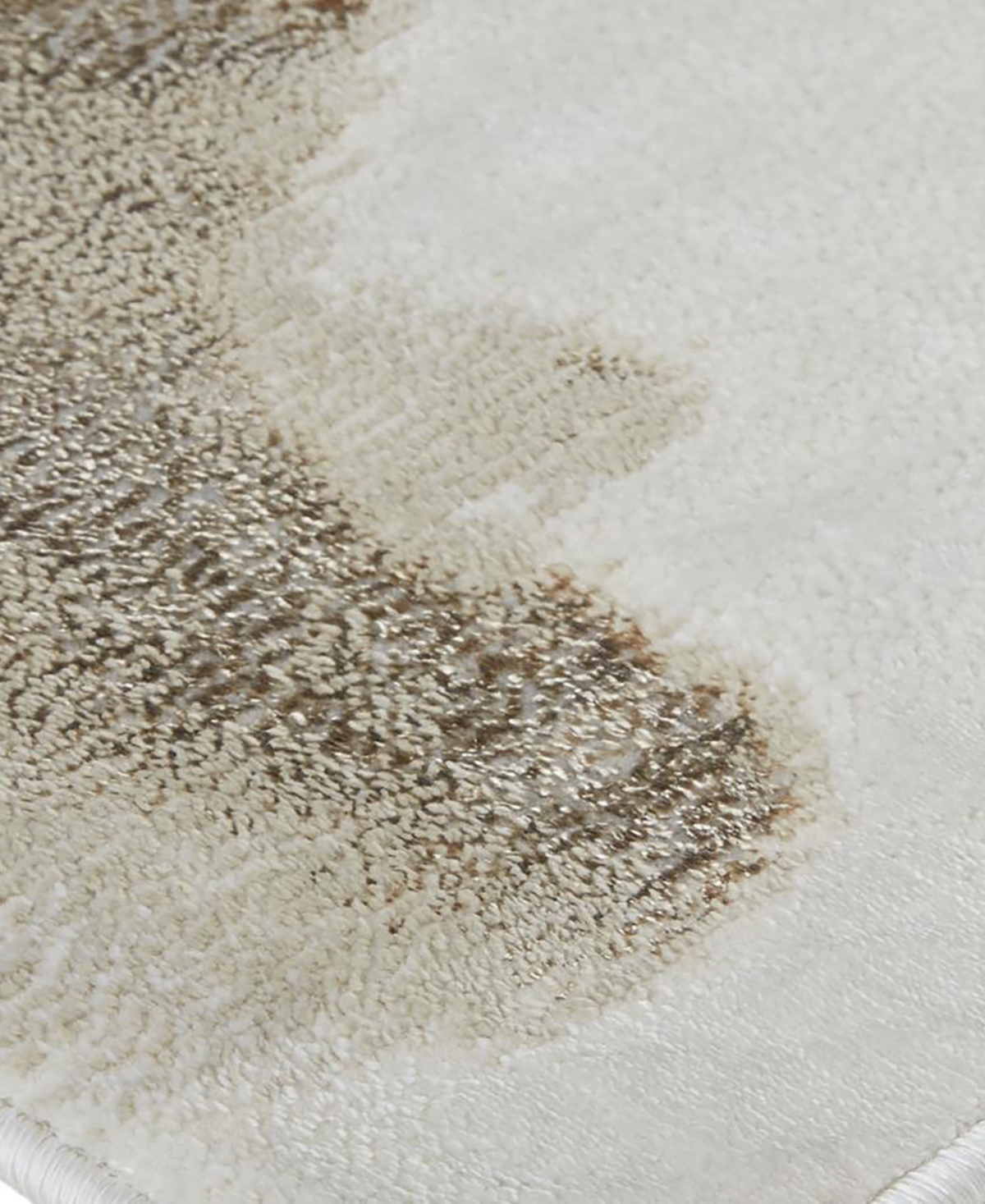 Feizy Aura R3727 Area Rug - Gold-Tone, Beige