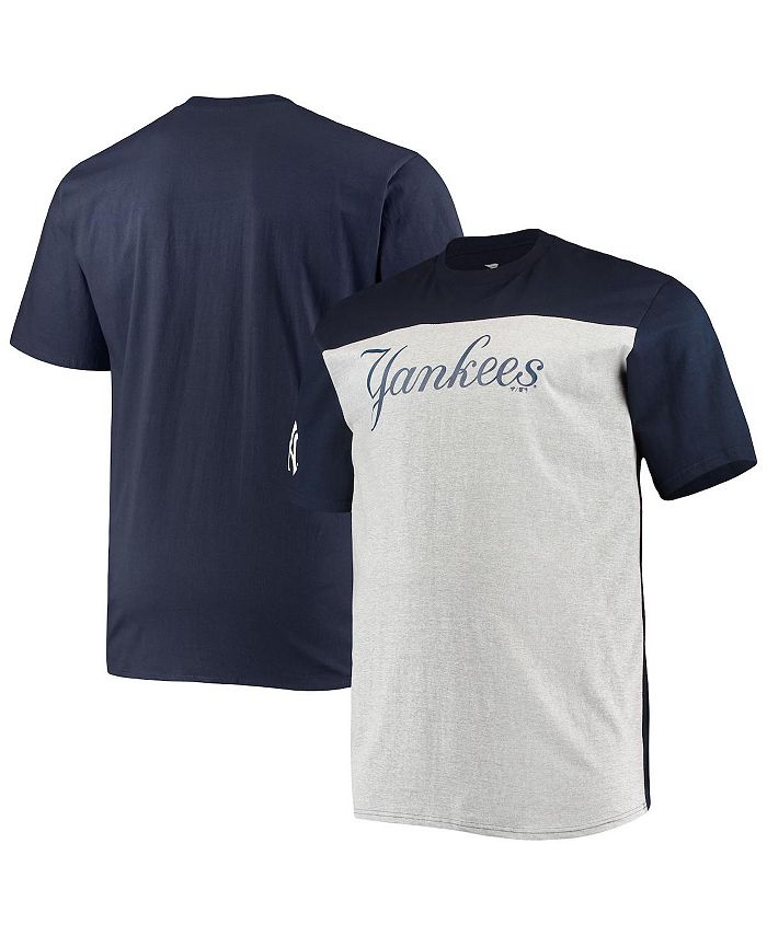 Fanatics Branded Navy New York Yankees Short Sleeve Hoodie T-Shirt