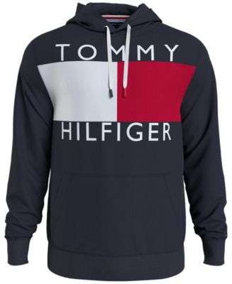Tommy Hilfiger Men's Big & Tall Quinn Drawstring Hoodie Sweatshirt - Macy's