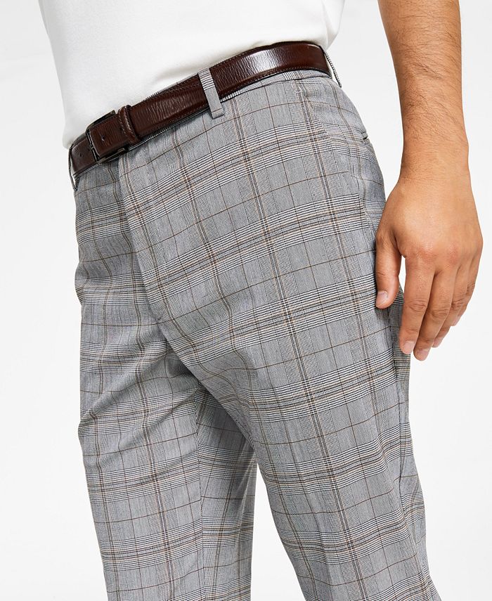 Tommy Hilfiger Men's ModernFit TH Flex Stretch Patterned Performance