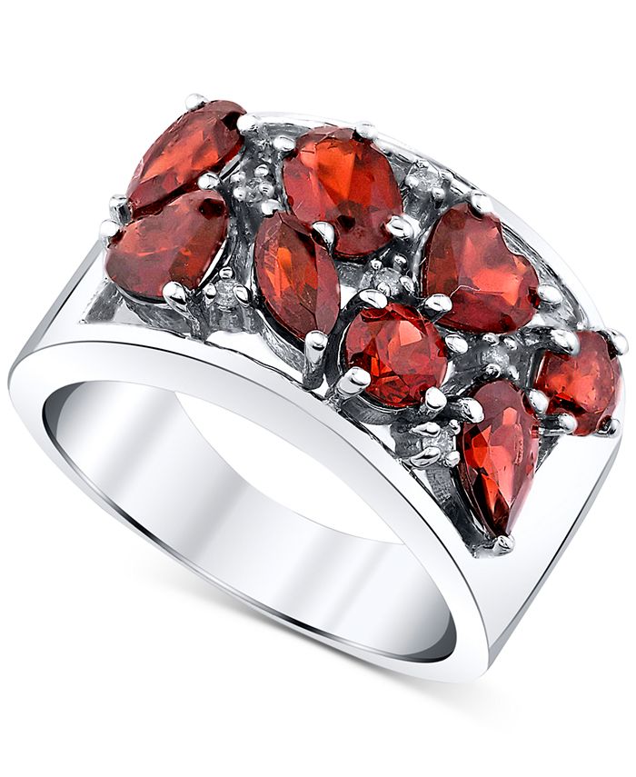Macys best sale garnet ring