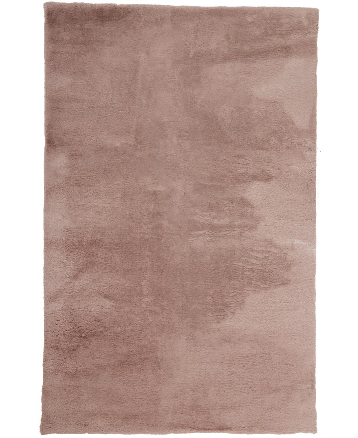 Simply Woven Luxe Velour R4506 2' X 3' Area Rug In Pink