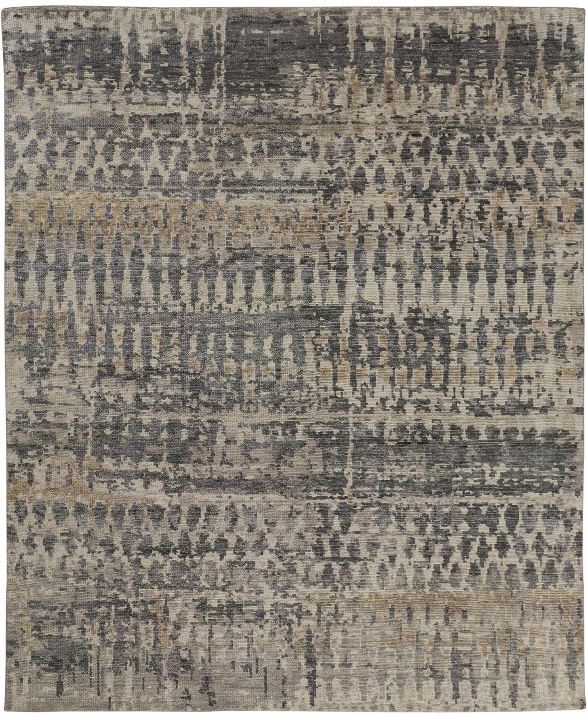 Shop Feizy Palomar R6632 3'6" X 5'6" Area Rug In Gray,beige