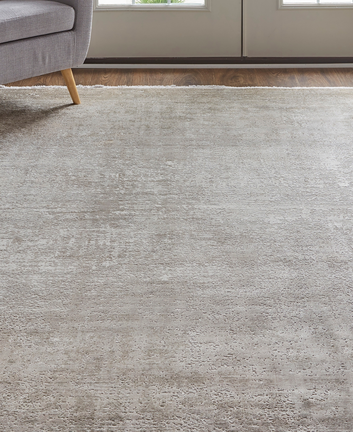 Feizy Cadiz R39FW Area Rug - Gray