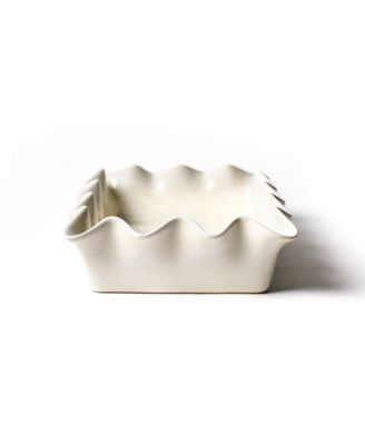 Signature White Ruffle Casserole
