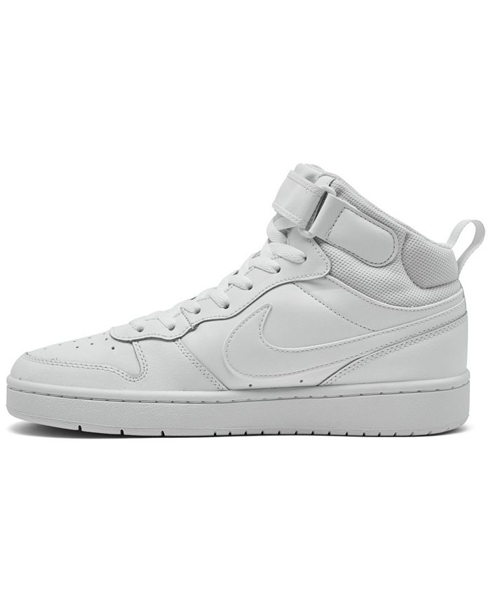 Nike Big Kids Court Borough Mid 2 Casual Sneakers from Finish Line - Macy's