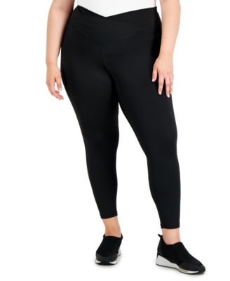 Photo 1 of SIZE 1 X - Jenni Plus Size Solid 7/8 Leggings, Created for Macy's
