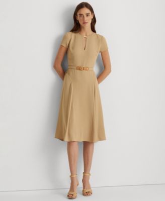 Lauren Ralph Lauren - Belted Georgette Dress