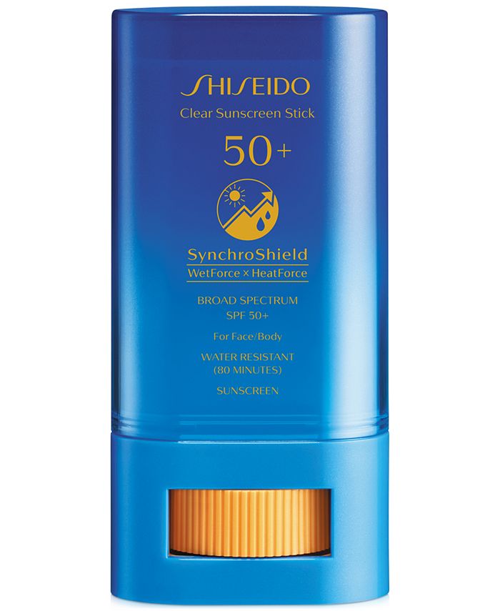 Shiseido Sunscreen Stick SPF 50+, 20 Macy's