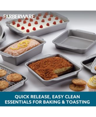 Nonstick 10-Piece Bakeware Set with Cooling Rack