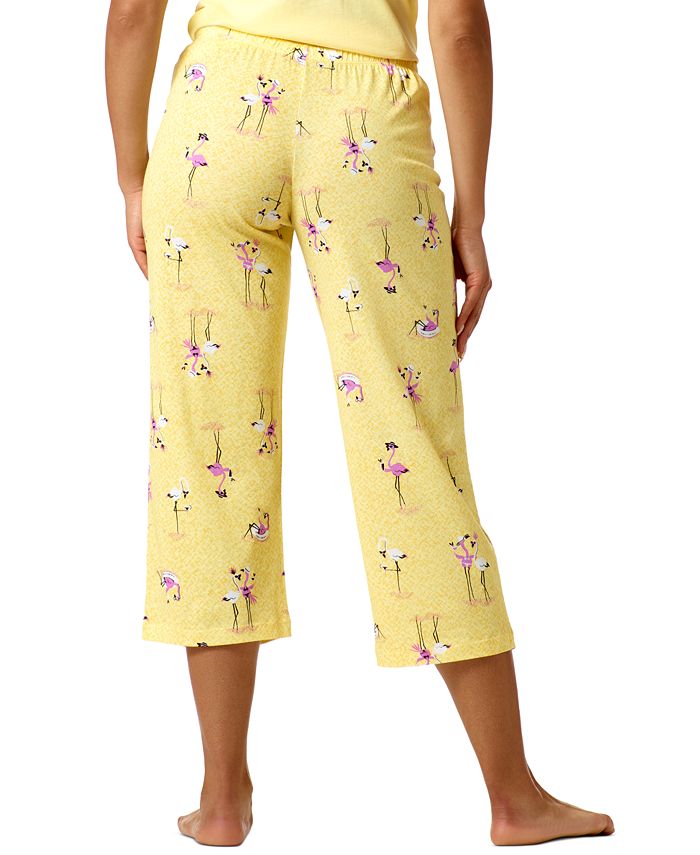 Hue Women's Knit Capri Pajama Pants Macy's
