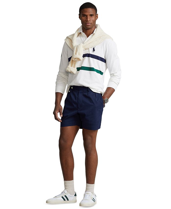 Polo Ralph Lauren Men's Wimbledon ClassicFit Rugby Shirt Macy's