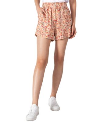 Black Tape - Women's Smocked-Waist Shorts